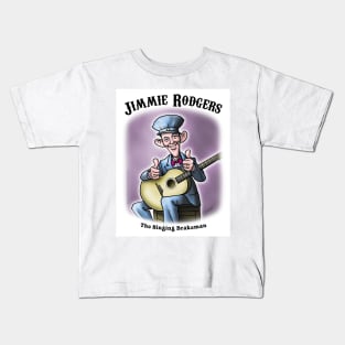 Jimmie Rodgers, The Singing Brakeman Kids T-Shirt